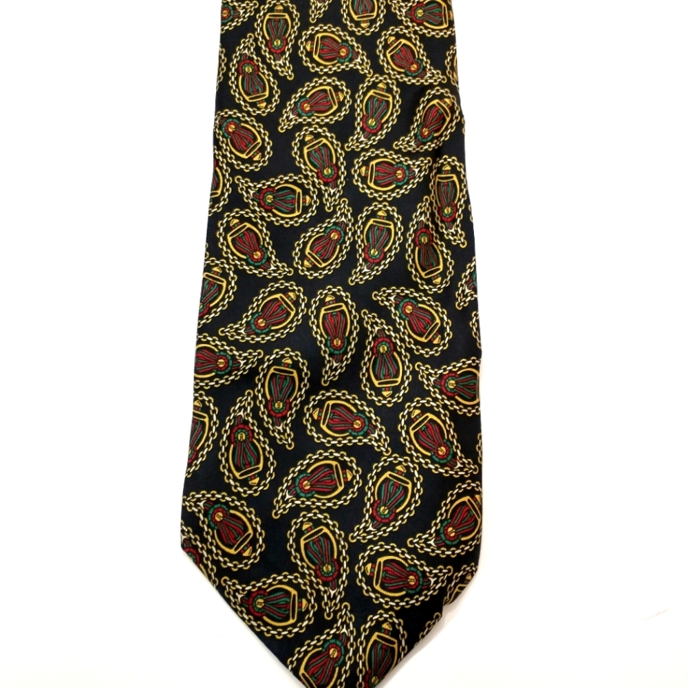Hugo Boss Men's 100% Silk Necktie Made in Italy